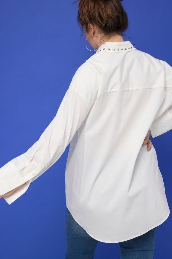 Moda za polnejše Bluza dugih rukava s ukrasnim dodacima plus velikost, xxl, Ulla Popken in Johann Popken (JP1880)