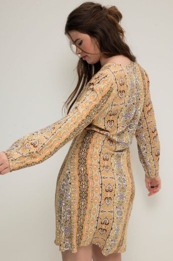 Moda za polnejše Haljina dugih rukava kraćeg kroja plus velikost, xxl, Ulla Popken in Johann Popken (JP1880)