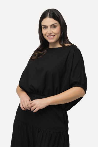 Slika Bluza kraći model na vezanje