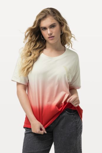 Moda za polnejše Majica kratkih rukava s natpisom plus velikost, xxl, Ulla Popken in Johann Popken (JP1880)