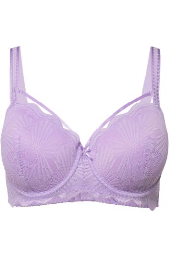 Moda za polnejše Grudnjak s lagano podstavljenim košaricama i žicom plus velikost, xxl, Ulla Popken in Johann Popken (JP1880)