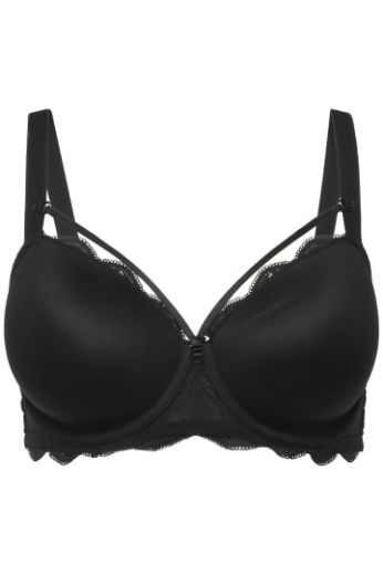 Moda za polnejše Grudnjak s lagano podstavljenim košaricama i žicom plus velikost, xxl, Ulla Popken in Johann Popken (JP1880)