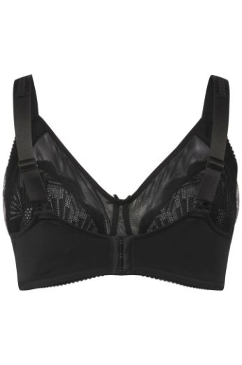 Moda za polnejše Grudnjak bez žice s dekorativnom čipkom plus velikost, xxl, Ulla Popken in Johann Popken (JP1880)