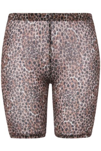 Moda za polnejše Hlače biciklističke motiv leoparda plus velikost, xxl, Ulla Popken in Johann Popken (JP1880)