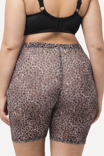 Moda za polnejše Hlače biciklističke motiv leoparda plus velikost, xxl, Ulla Popken in Johann Popken (JP1880)