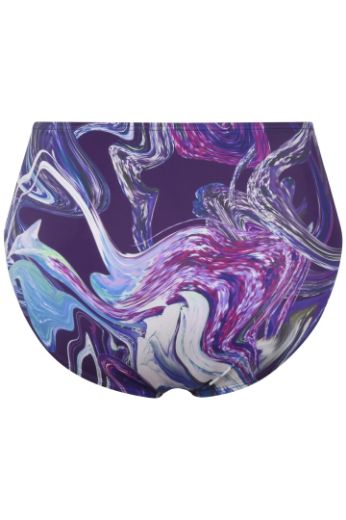 Moda za polnejše Kupaći kostim Tankini s motivom mramora plus velikost, xxl, Ulla Popken in Johann Popken (JP1880)