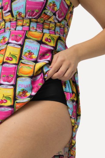 Moda za polnejše Kupaći kostim haljina s printom voća plus velikost, xxl, Ulla Popken in Johann Popken (JP1880)