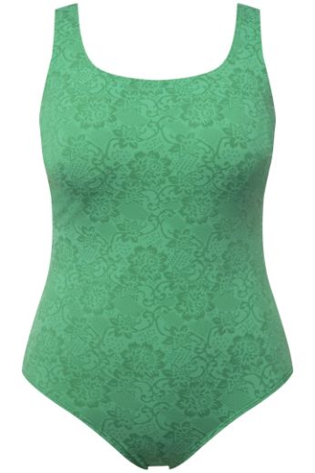 Moda za polnejše Kupaći kostim jednodijelni plus velikost, xxl, Ulla Popken in Johann Popken (JP1880)
