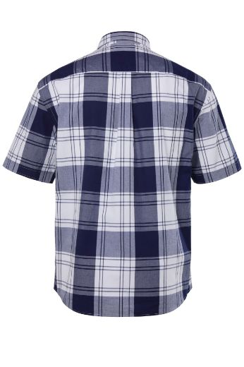 Moda za polnejše Košulja karirana kratkih rukava plus velikost, xxl, Ulla Popken in Johann Popken (JP1880)