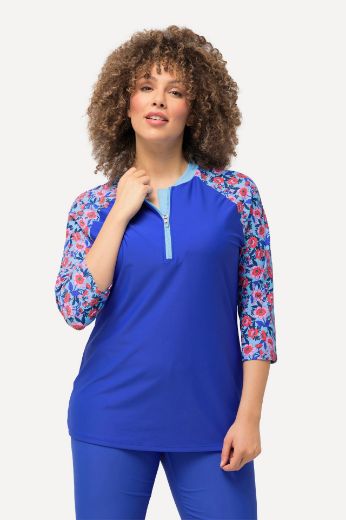 Moda za polnejše Majica 3/4rukavi za zaštitu od sunca plus velikost, xxl, Ulla Popken in Johann Popken (JP1880)