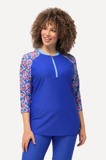 Moda za polnejše Majica 3/4rukavi za zaštitu od sunca plus velikost, xxl, Ulla Popken in Johann Popken (JP1880)