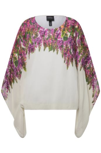 Moda za polnejše Bluza cvjetnog printa plus velikost, xxl, Ulla Popken in Johann Popken (JP1880)