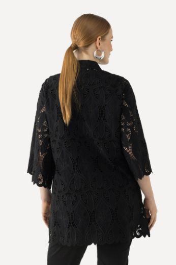 Moda za polnejše Košulja 3/4 rukavi od čipke plus velikost, xxl, Ulla Popken in Johann Popken (JP1880)