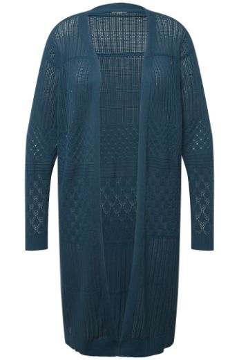 Moda za polnejše Kardigan dužeg kroja plus velikost, xxl, Ulla Popken in Johann Popken (JP1880)
