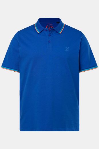 Moda za polnejše Majica polo kratkih rukava s prugama na kragni i obrubu rukava plus velikost, xxl, Ulla Popken in Johann Popken (JP1880)