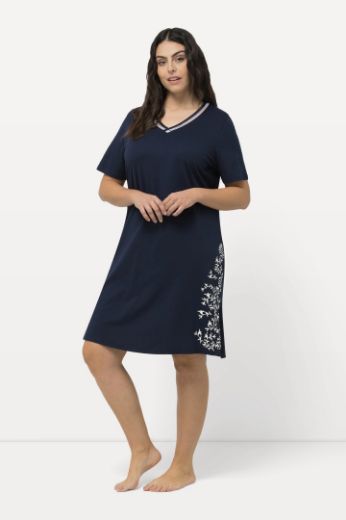 Moda za polnejše Sapvaćica 2 komada kratkih rukava s printom plus velikost, xxl, Ulla Popken in Johann Popken (JP1880)