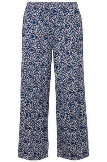 Moda za polnejše Pidžama kratkih rukava s printom plus velikost, xxl, Ulla Popken in Johann Popken (JP1880)