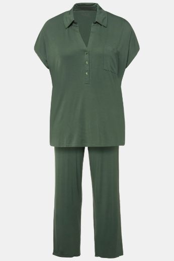 Moda za polnejše Pidžama kratkih rukava plus velikost, xxl, Ulla Popken in Johann Popken (JP1880)