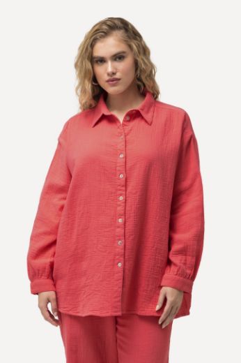 Moda za polnejše Košulja dugih rukava plus velikost, xxl, Ulla Popken in Johann Popken (JP1880)