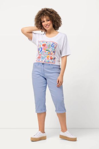 Moda za polnejše Hlače Capri plus velikost, xxl, Ulla Popken in Johann Popken (JP1880)