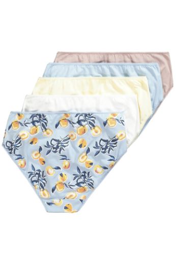 Moda za polnejše Gaćice midi  5 komada plus velikost, xxl, Ulla Popken in Johann Popken (JP1880)