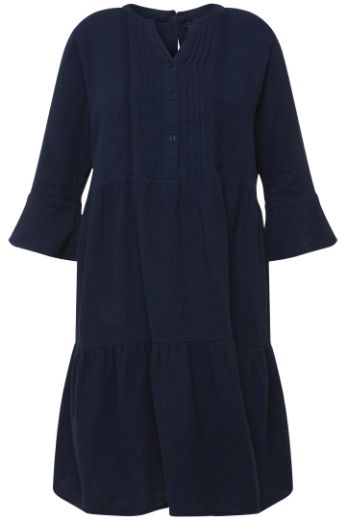 Moda za polnejše Haljina s 3/4 rukavima plus velikost, xxl, Ulla Popken in Johann Popken (JP1880)