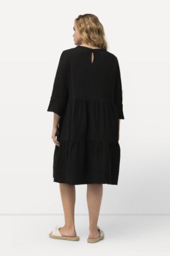 Moda za polnejše Haljina s 3/4 rukavima plus velikost, xxl, Ulla Popken in Johann Popken (JP1880)