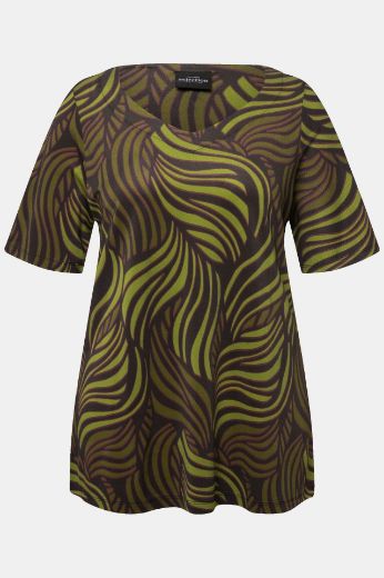 Moda za polnejše Majica kratkih rukava Slinky plus velikost, xxl, Ulla Popken in Johann Popken (JP1880)