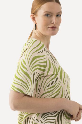 Moda za polnejše Majica kratkih rukava Slinky plus velikost, xxl, Ulla Popken in Johann Popken (JP1880)