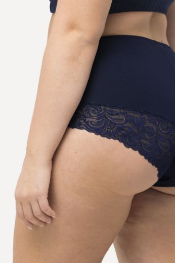 Moda za polnejše Gaćice 3 komada s dodatkom čipke plus velikost, xxl, Ulla Popken in Johann Popken (JP1880)