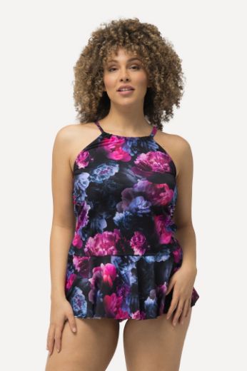 Moda za polnejše Kupaći kostim Tankini s volanom plus velikost, xxl, Ulla Popken in Johann Popken (JP1880)