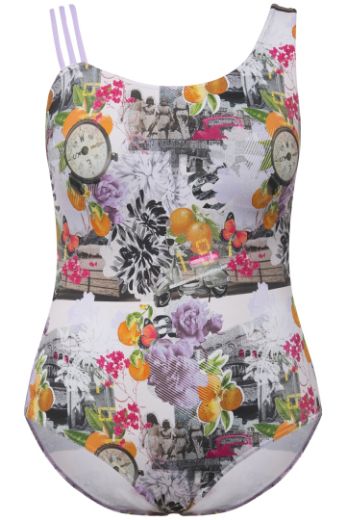 Moda za polnejše Kupaći kostim jednodijelni plus velikost, xxl, Ulla Popken in Johann Popken (JP1880)