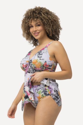 Moda za polnejše Kupaći kostim Tankini s printom voća plus velikost, xxl, Ulla Popken in Johann Popken (JP1880)