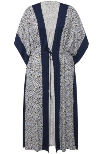 Moda za polnejše Ogrtač s printom plus velikost, xxl, Ulla Popken in Johann Popken (JP1880)