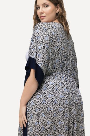 Moda za polnejše Ogrtač s printom plus velikost, xxl, Ulla Popken in Johann Popken (JP1880)