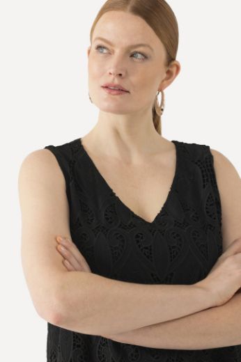 Moda za polnejše Top od čipke plus velikost, xxl, Ulla Popken in Johann Popken (JP1880)