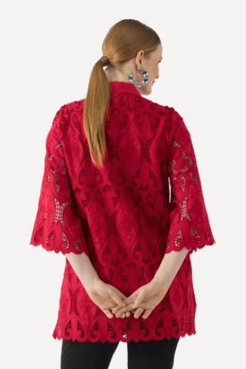 Moda za polnejše Top od čipke plus velikost, xxl, Ulla Popken in Johann Popken (JP1880)