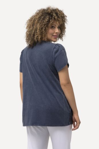 Moda za polnejše Majica A kroja s nabranim rukavima plus velikost, xxl, Ulla Popken in Johann Popken (JP1880)