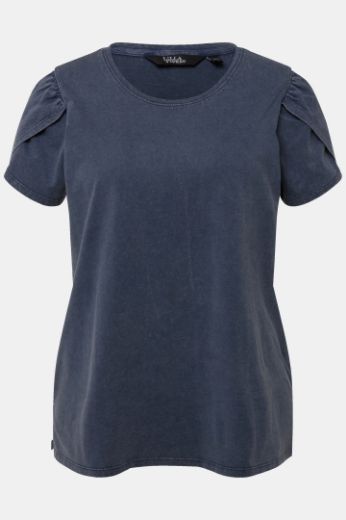 Moda za polnejše Majica A kroja s nabranim rukavima plus velikost, xxl, Ulla Popken in Johann Popken (JP1880)