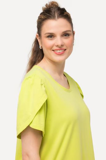 Moda za polnejše Majica A kroja s nabranim rukavima plus velikost, xxl, Ulla Popken in Johann Popken (JP1880)