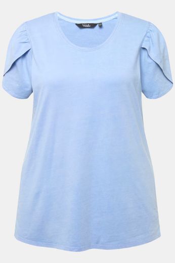 Moda za polnejše Majica A kroja s nabranim rukavima plus velikost, xxl, Ulla Popken in Johann Popken (JP1880)