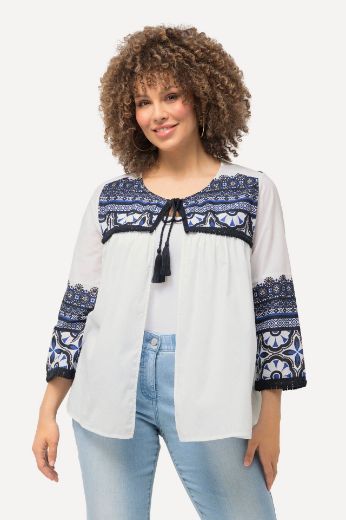 Moda za polnejše Jakna lagana s 3/4 rukavima plus velikost, xxl, Ulla Popken in Johann Popken (JP1880)
