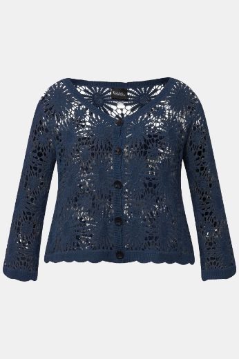 Moda za polnejše Kardigan kraćeg modela plus velikost, xxl, Ulla Popken in Johann Popken (JP1880)