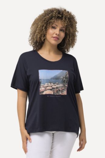 Moda za polnejše Majica kratkih rukava s motivom plaže plus velikost, xxl, Ulla Popken in Johann Popken (JP1880)