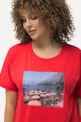 Moda za polnejše Majica kratkih rukava s motivom plaže plus velikost, xxl, Ulla Popken in Johann Popken (JP1880)