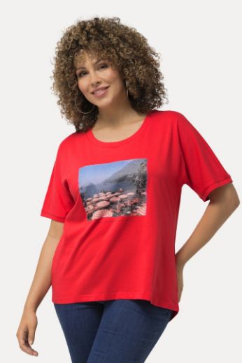 Moda za polnejše Majica kratkih rukava s motivom plaže plus velikost, xxl, Ulla Popken in Johann Popken (JP1880)