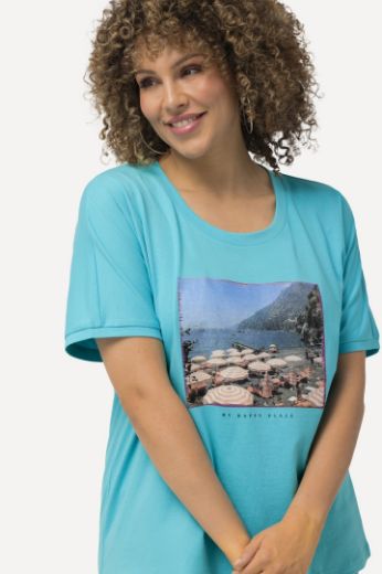 Moda za polnejše Majica kratkih rukava s motivom plaže plus velikost, xxl, Ulla Popken in Johann Popken (JP1880)