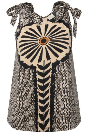 Moda za polnejše Top s printom plus velikost, xxl, Ulla Popken in Johann Popken (JP1880)