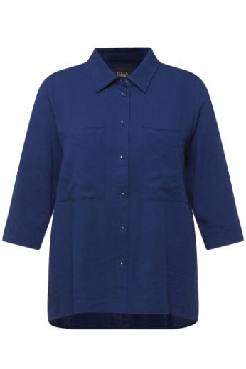 Moda za polnejše Košulja s 3/4 rukavima plus velikost, xxl, Ulla Popken in Johann Popken (JP1880)