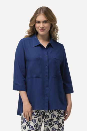 Moda za polnejše Košulja s 3/4 rukavima plus velikost, xxl, Ulla Popken in Johann Popken (JP1880)
